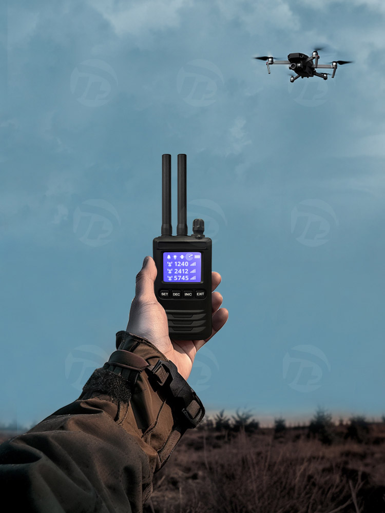 Portable Handheld Anti drone Detector